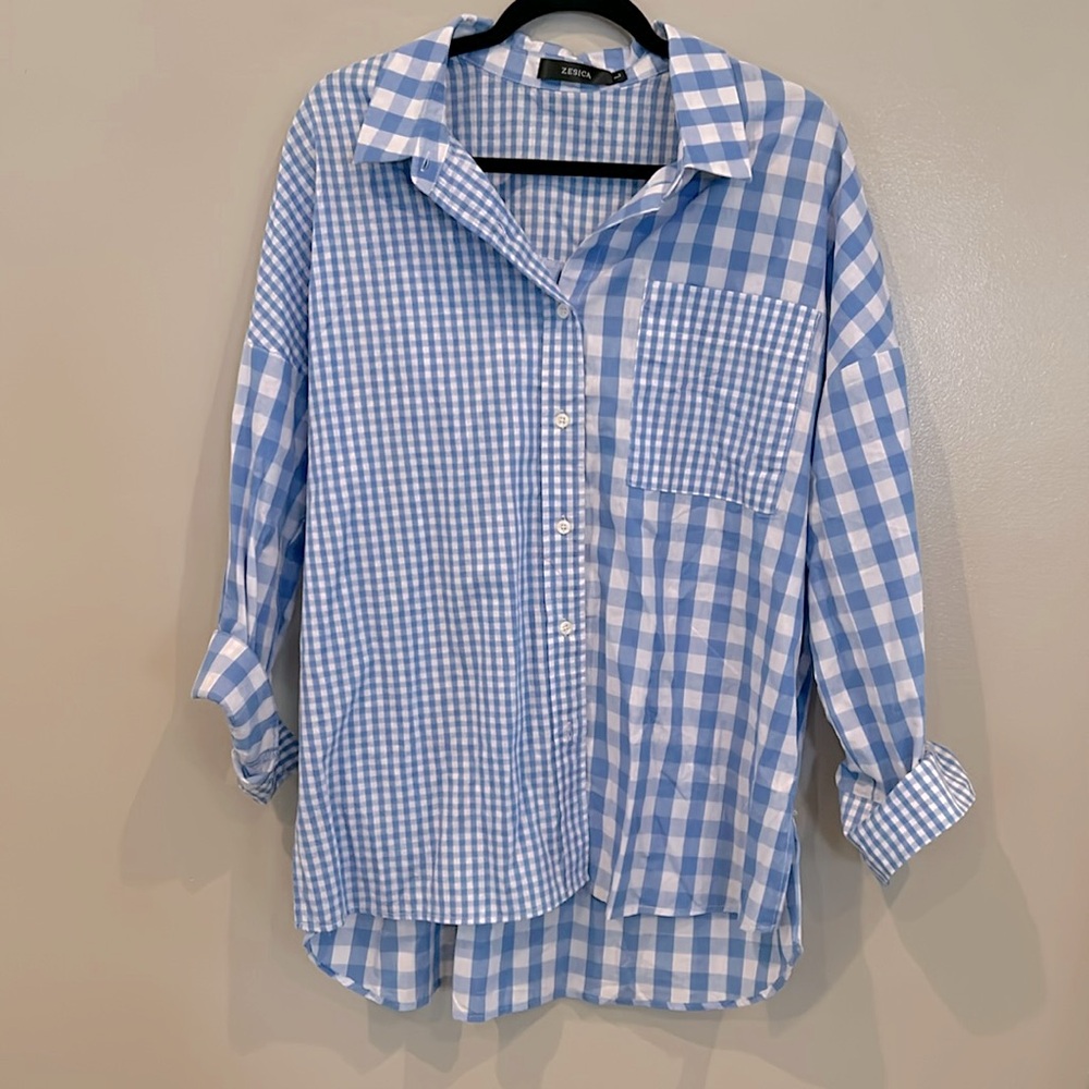 Gingham Button Down